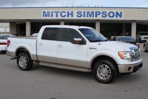 2009 ford f-150 king ranch supercrew 4x4  2-owner perfect carfax
