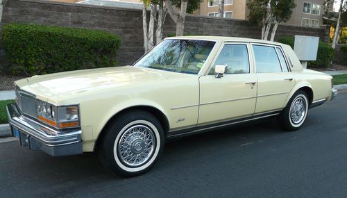 1979 cadillac seville 57,000 miles california 1-owner estate survivor car