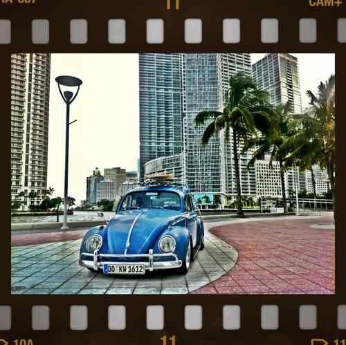 1962 vw beetle hood ride