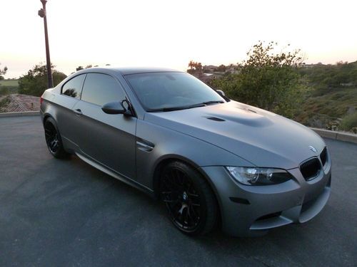 2011 bmw m3 very rare "frozen gray" competition package 1 of 30 low miles.....