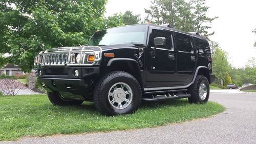 2003 hummer h2 luxury for sale~leather~loads of extras!~only 10,292 miles!~