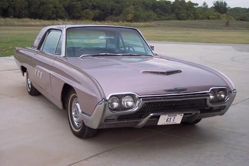 1963 ford thunderbird- fully restored