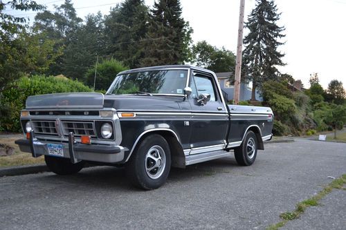 Great condition, in need of full restoration! rare shortbed with 390 v-8!