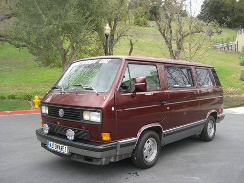 1990 volkswagen vanagon carat standard passenger van 3-door 2.1l