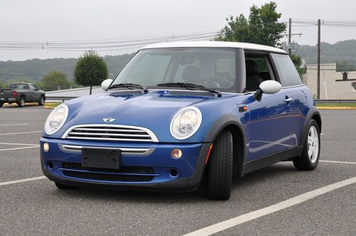 Beautiful mini cooper blue panorama view automatic no reserve only 92k clean