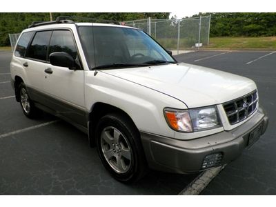 1998 subaru forester s awd georgia owned heat seats towing package no reserve
