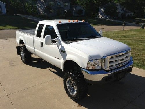 No reserve 2000 f-250 7.3 manual diesel lifted western truck