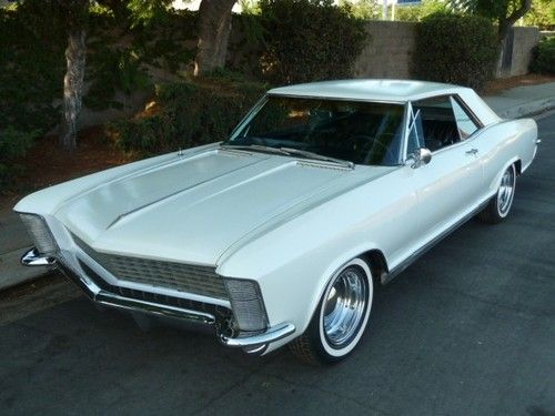 1965 buick riviera gran sport numbers matching w/ protecto plate  dual quad 425