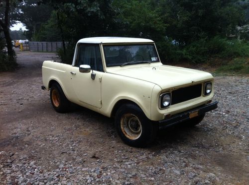 1962 4 wheel drive pickup ~ daily driver with 1965 scout 800 parts on it