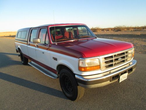 1994 ford f-350 xlt crew cab pickup 4-door 7.3l  turbo diesel so. cal* 93505