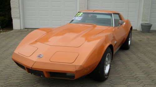1973 chevy corvette stingray 23k 4 speed 1 owner original survivor car