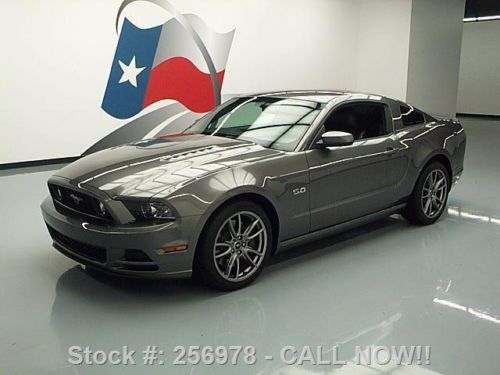 2014 ford mustang gt premium 5.0 6speed gt track pkg 1k texas direct auto