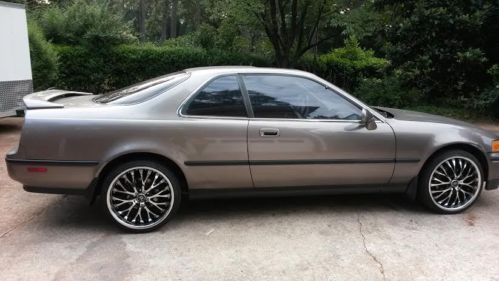 1992 golden brown acura legend 2-dr coupe