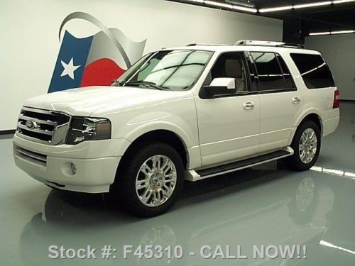 2011 ford expedition ltd 8-pass sunroof vent seats dvd  texas direct auto