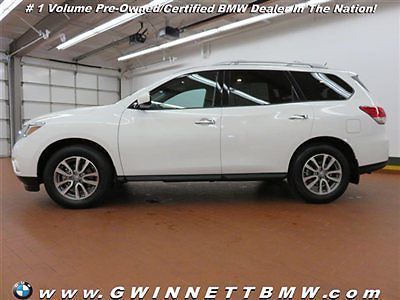 2wd 4dr sv low miles suv automatic gasoline 3.5l v6 cyl moonlight white