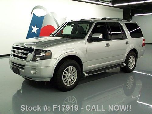 2012 ford expedition ltd 8-pass climate leather 39k mi texas direct auto