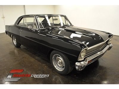 1966 chevrolet nova 327 v8 automatic pb front disc dual exhaust check this out