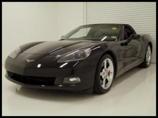 06 chevy vette coupe ls2 targa 6speed leather hud traction chrome wheel fogs