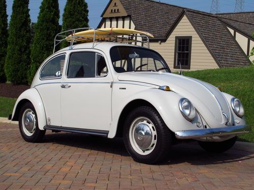 1966 volkswagen vw beetle, 1300cc, beautiful and great-driving with surfboard!