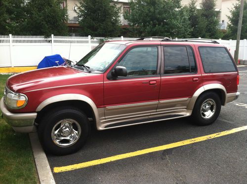 98 ford explorer eddie bauer edition newer tires ice cold ac clean carfax no res