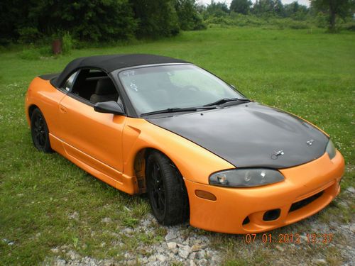 1997 mitsubishi eclipse spyder gst convertible body kit lowered fast and furious