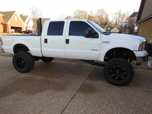 2006 ford f250 diesel 4x4 lifted, monster truck offroad
