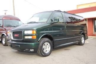 2002 model gmc slt package savana equipped with a wheelchair lift!