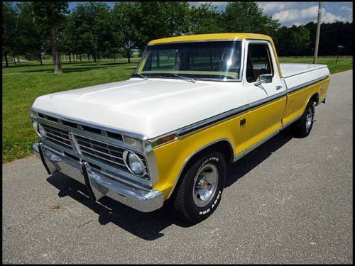 1974 ford f-100 390 v8 big block, ac, rare tool box side *working with trades*