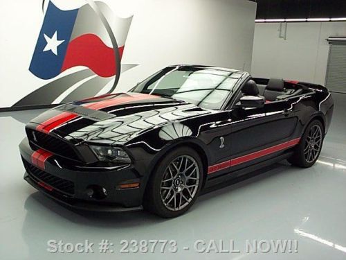 2012 ford mustang shelby gt500 svt cobra convertible texas direct auto