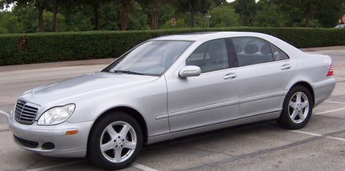 2005 mercedes s 430 sedan - sunroof - navigation - heated seats - priced to sell