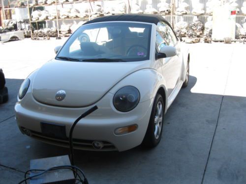 2005 vw beetle convertible 1.8 turbo