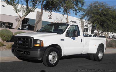 2006 ford f-350 drw single cab 5.4l  clean truck ready to work