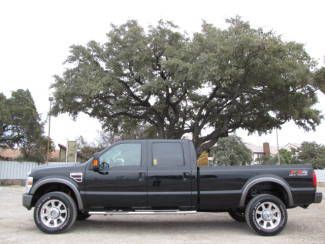 F350 black fx4 leather pwr opts cruise 6.4l powerstroke diesel v8 4x4!