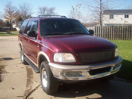 1998 ford expedition eddie bauer sport utility no reserve