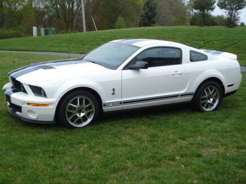 2008 ford mustang shelby gt500 coupe 2-door 5.4l - 0nly 996 original miles!!!