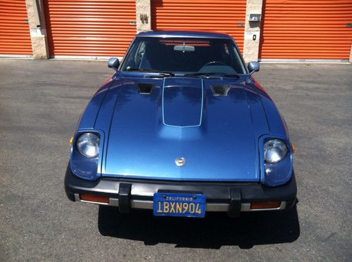 1981 nissan 280zx zx blue, clean, coupe, clean carfax, original title in hand
