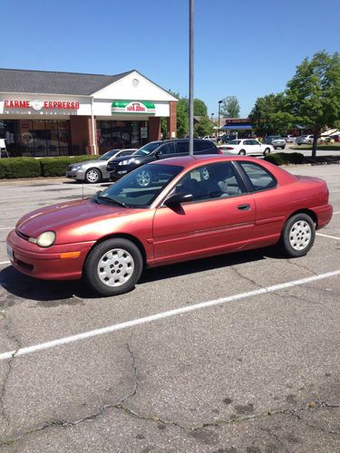 1997 plymouth neon base coupe 2-door 2.0l