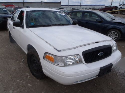 2010 ford crown victoria police interceptor taxi cab vic white salvage parts new
