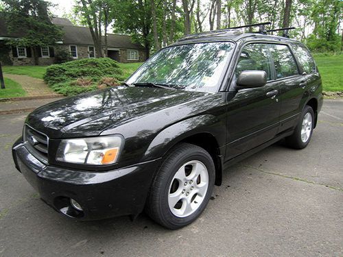 2003 subaru forester 2.5xs and no reserve with five speed