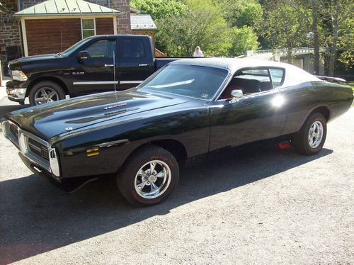 1971 dodge charger muscle car pro street  670 h.p.  street rod, classic car
