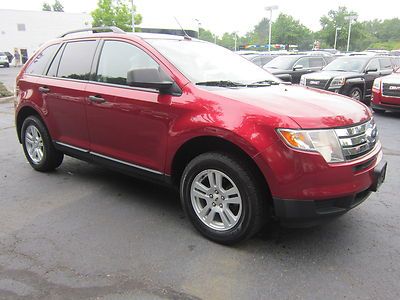 2008 ford edge fwd red automatic one owner carfax perrine buick gmc