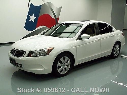 2008 honda accord ex-l heated leather sunroof only 78k texas direct auto