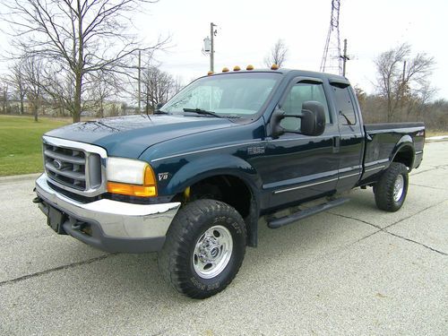 Repo / no reserve 1999 ford f250 ext cab xlt 4x4 7.3 diesel ready to go!
