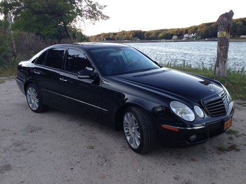 2007 mercedes benz e350 4 matic w/ p2 package, sport package and remote start