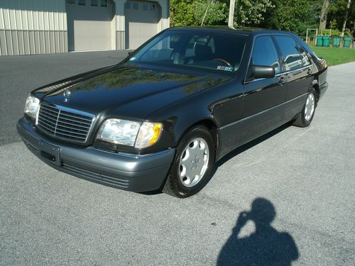 1995 mercedes-benz s600 v12 auto complete service records immaculate condition
