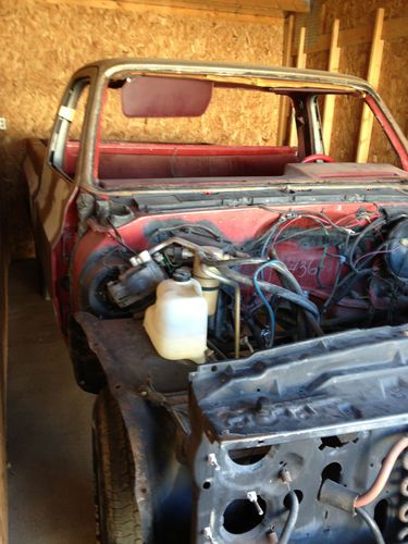 1986 chevy c-10 shortbed 2wd-project-body work mostly finished