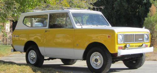 Orig california scout nice n clean in n out looks cool fun to drive no rust