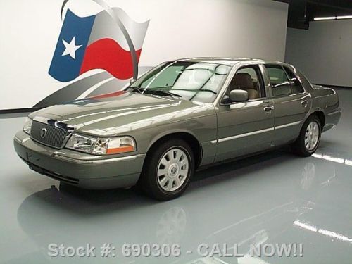2003 mercury grand marquis ls 6-pass leather only 18k!! texas direct auto