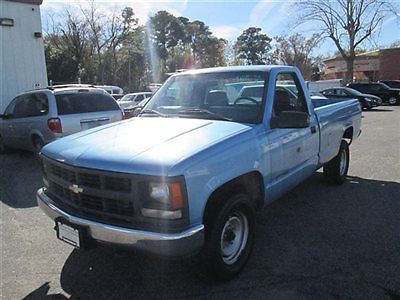 No reserve 1997 chevrolet cheyenne ck/2500, as is w/bad motor, 1 corp owner