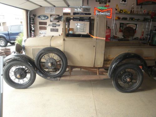 1929 ford model a pickup truck -  rat rod or restoration project clear title